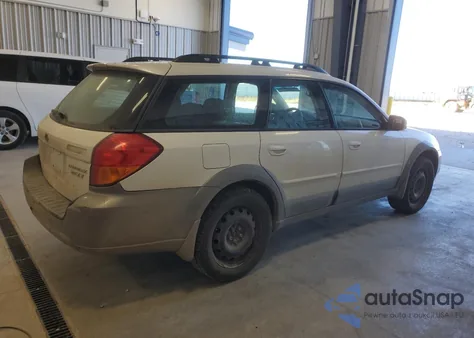 2005 Subaru Legacy Outback 2.5 Xt из США, поврежденный, VIN 4S4BP68CX54325935